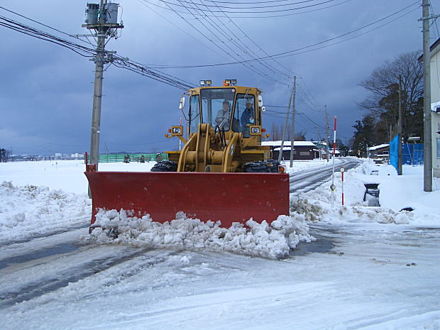 除雪作業