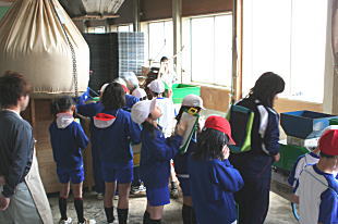 播種見学！